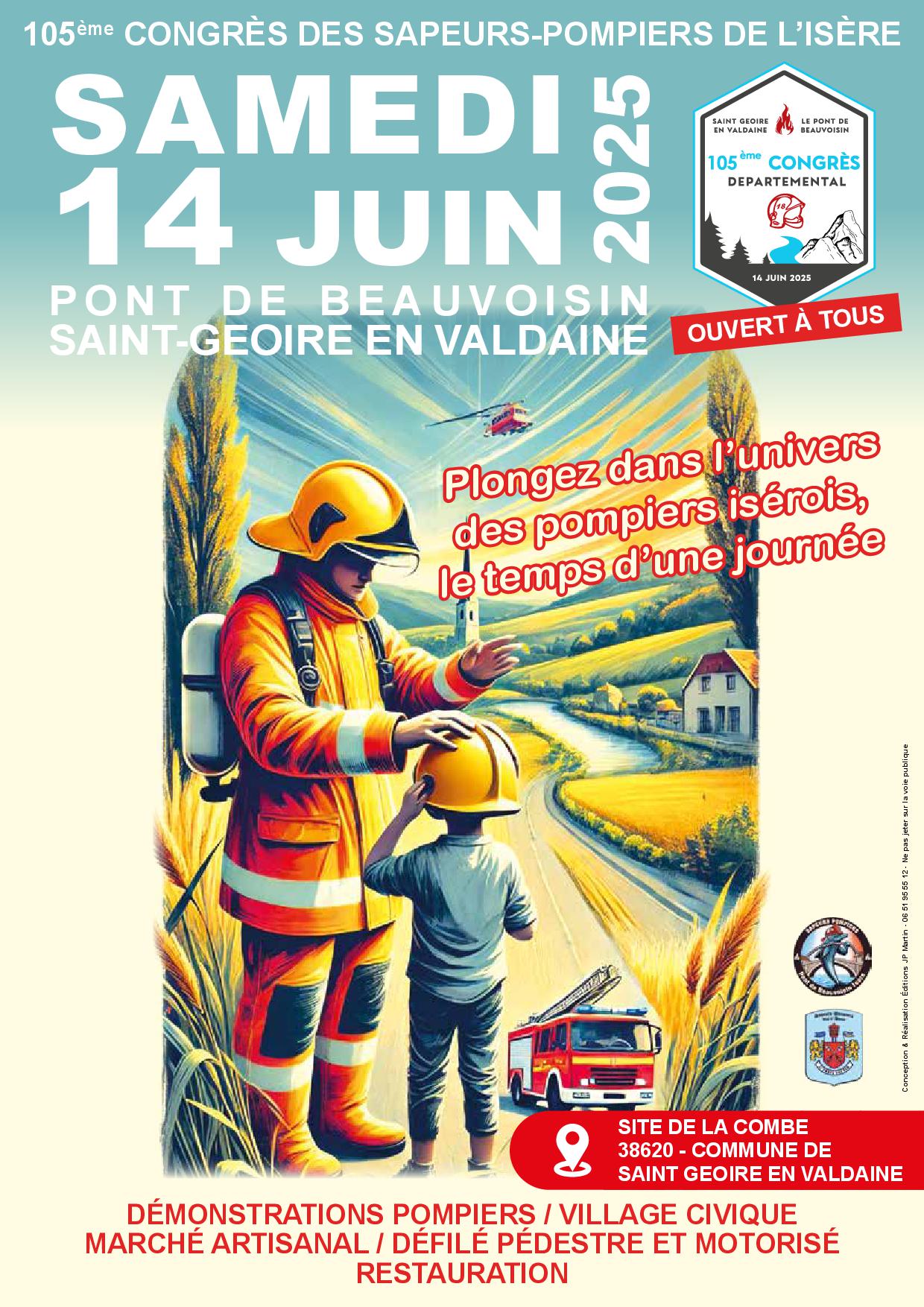 Congrès et bal des pompiers